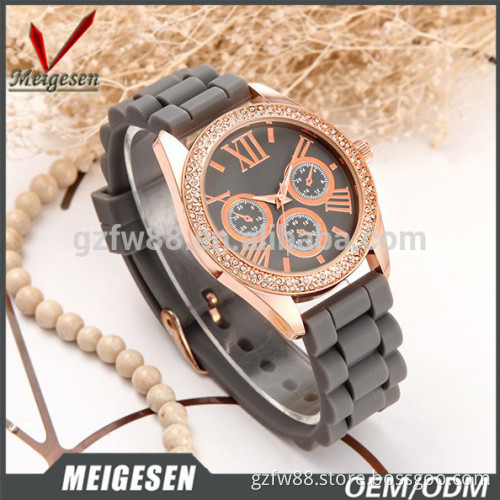 custom logo silicone sport watch rubber wristband watches